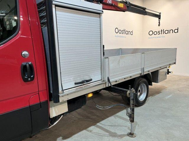 Utilitaire plateau Iveco Daily 35C16 Flatbed + Crane HMF 252 T2: photos 6