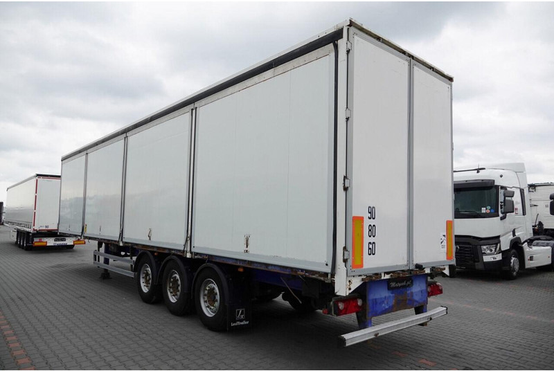 Lecitrailer KONTENER / KOFFER / OTWIERANE BOKI / MOCNA PODŁOGA SZYNA DESKA - Semi-remorque fourgon: photos 5 Lecitrailer KONTENER / KOFFER / OTWIERANE BOKI / MOCNA PODŁOGA SZYNA DESKA - Semi-remorque fourgon: photos 5