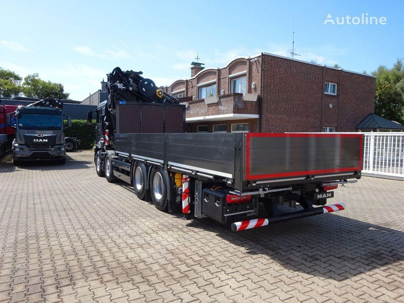 MAN 35.510 - Flatbed+crane - Camion plateau, Camion grue: photos 4 MAN 35.510 - Flatbed+crane - Camion plateau, Camion grue: photos 4