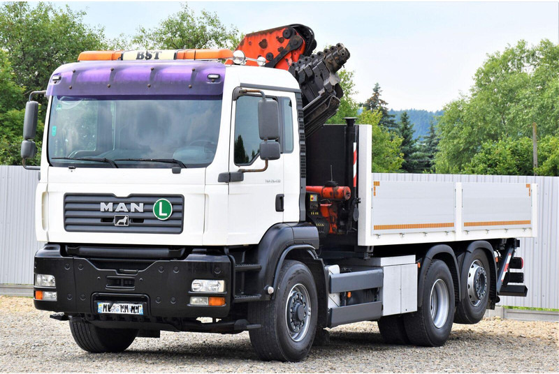 MAN TGA 26.430 Pritsche 5,50m - Camion plateau, Camion grue: photos 3 MAN TGA 26.430 Pritsche 5,50m - Camion plateau, Camion grue: photos 3