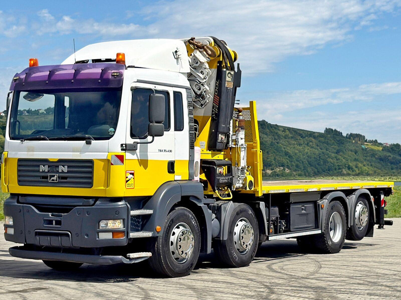 MAN TGA 35.430 * HIAB 700 E - 6 + FUNK* TOPZUSTAND - Camion plateau, Camion grue: photos 4 MAN TGA 35.430 * HIAB 700 E - 6 + FUNK* TOPZUSTAND - Camion plateau, Camion grue: photos 4