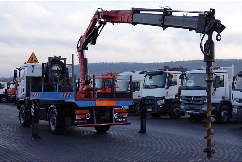 MAN TGM 13.290 / 4x4 / HDS HC 190 + WIERTŁO 2 mb / WIERTNICA / EURO - Foreuse: photos 2 MAN TGM 13.290 / 4x4 / HDS HC 190 + WIERTŁO 2 mb / WIERTNICA / EURO - Foreuse: photos 2