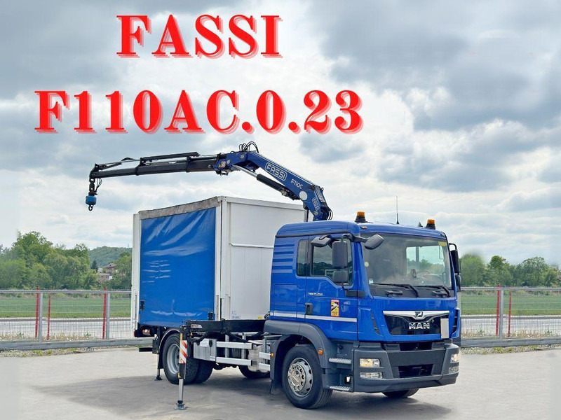 MAN TGM 15.250* FASSI F110A.0.23 * TOPZUSTAND - Camion fourgon: photos 1 MAN TGM 15.250* FASSI F110A.0.23 * TOPZUSTAND - Camion fourgon: photos 1