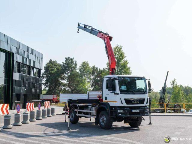 MAN TGM 18.250 4x4 Fassi F215A.0.23 Active HDS Cran - Camion plateau, Camion grue: photos 2 MAN TGM 18.250 4x4 Fassi F215A.0.23 Active HDS Cran - Camion plateau, Camion grue: photos 2