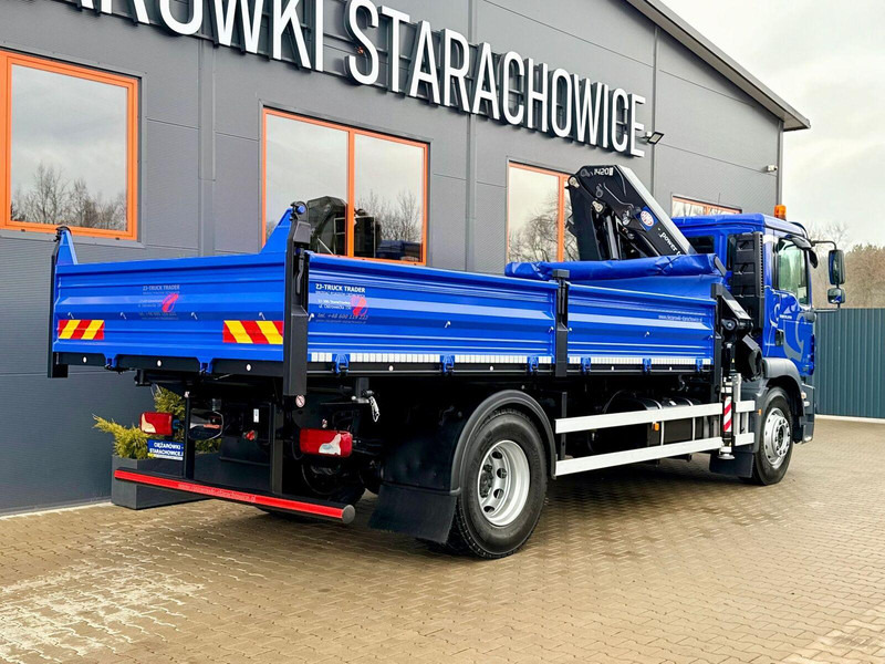 MAN TGM TGL TGS 18.250 // wywrotka 3-S + HDS HMF 1420 - K2 // bu - Camion benne, Camion grue: photos 5 MAN TGM TGL TGS 18.250 // wywrotka 3-S + HDS HMF 1420 - K2 // bu - Camion benne, Camion grue: photos 5