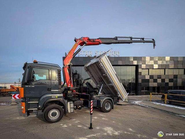 MAN TGS 18.480 PALFINGER PK 16502 HDS Crane,Kipper - Camion benne, Camion grue: photos 2 MAN TGS 18.480 PALFINGER PK 16502 HDS Crane,Kipper - Camion benne, Camion grue: photos 2