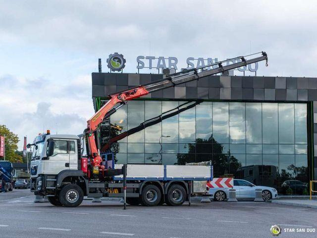 MAN TGS 26.400 6x6 PALFINGER PK 33002 EH Crane Kran - Camion plateau, Camion grue: photos 4 MAN TGS 26.400 6x6 PALFINGER PK 33002 EH Crane Kran - Camion plateau, Camion grue: photos 4