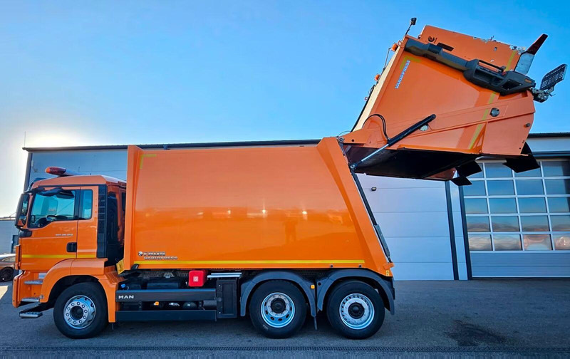 Benne à ordures ménagères MAN TGS 28.360 - Garbage truck: photos 7 Benne à ordures ménagères MAN TGS 28.360 - Garbage truck: photos 7