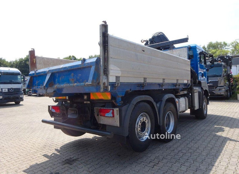 MAN TGS 28.400 - 3 way tipper+crane - Camion benne, Camion grue: photos 5 MAN TGS 28.400 - 3 way tipper+crane - Camion benne, Camion grue: photos 5