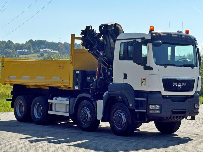 MAN TGS 32.510 * HIAB 288 EP - 5HIDUO/ FUNK * 8x8 - Camion benne, Camion grue: photos 4 MAN TGS 32.510 * HIAB 288 EP - 5HIDUO/ FUNK * 8x8 - Camion benne, Camion grue: photos 4