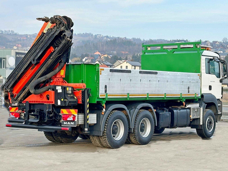 MAN TGS 33.480 - Camion benne, Camion grue: photos 5 MAN TGS 33.480 - Camion benne, Camion grue: photos 5