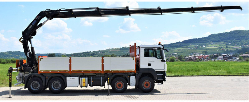 MAN TGS 35.440 * HIAB 322 EP-5HIPRO+FUNK / 8x4! - Camion plateau, Camion grue: photos 4 MAN TGS 35.440 * HIAB 322 EP-5HIPRO+FUNK / 8x4! - Camion plateau, Camion grue: photos 4
