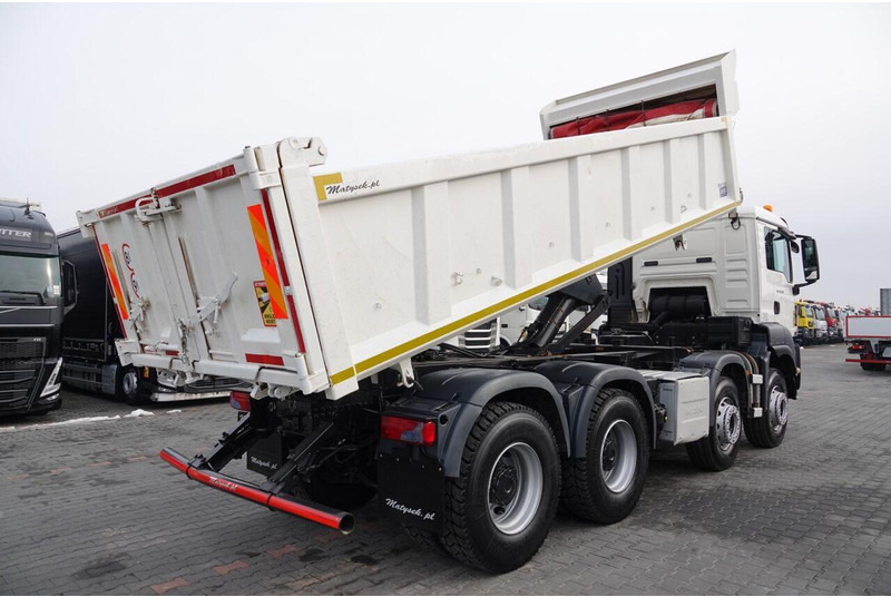 MAN TGS 35.480 / 8x4 / WYWROTKA / BORDMATIC / HYDROBURTA / OPONY 100 - Camion benne: photos 4 MAN TGS 35.480 / 8x4 / WYWROTKA / BORDMATIC / HYDROBURTA / OPONY 100 - Camion benne: photos 4