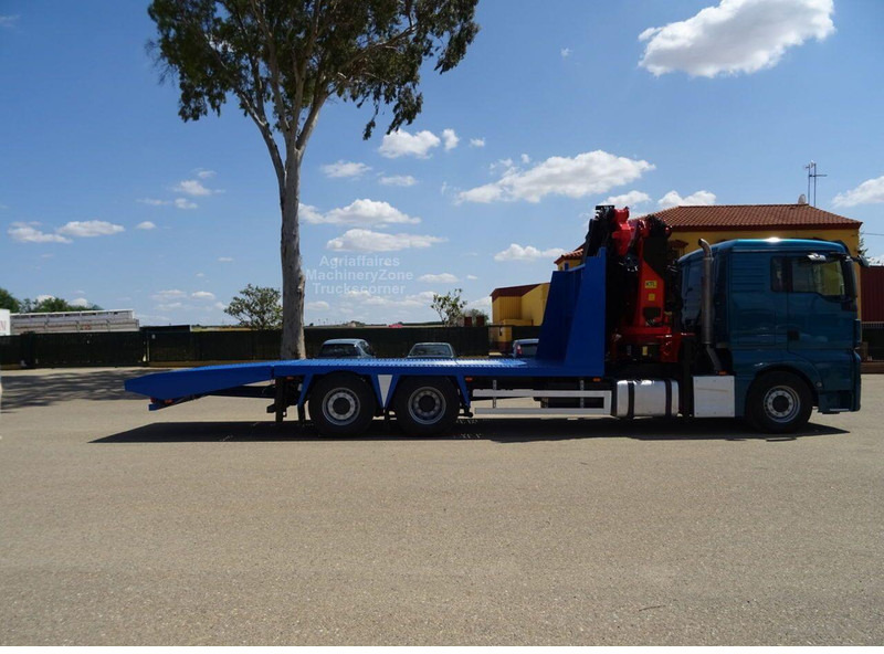 MAN TGX 26.480 6x4 Crane Palfinger PK 44002 + JIB - Camion plateau, Camion grue: photos 4 MAN TGX 26.480 6x4 Crane Palfinger PK 44002 + JIB - Camion plateau, Camion grue: photos 4