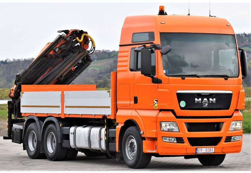 MAN TGX 28.540 JIB PJ060/FUNK - Camion plateau, Camion grue: photos 4 MAN TGX 28.540 JIB PJ060/FUNK - Camion plateau, Camion grue: photos 4