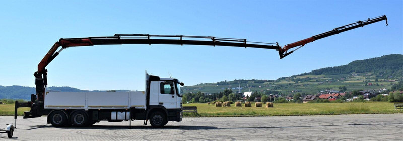 Mercedes-Benz ACTROS 2641 - Camion plateau, Camion grue: photos 5 Mercedes-Benz ACTROS 2641 - Camion plateau, Camion grue: photos 5