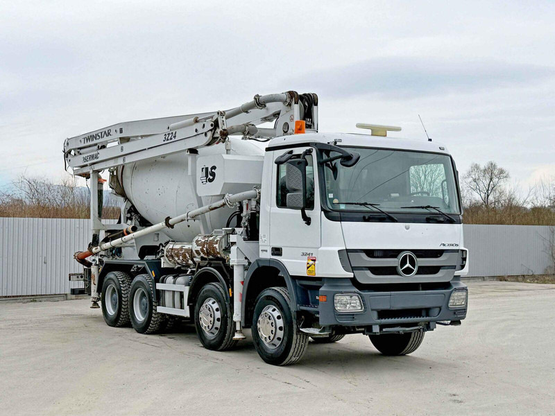Mercedes-Benz ACTROS 3241 - Camion malaxeur: photos 1 Mercedes-Benz ACTROS 3241 - Camion malaxeur: photos 1