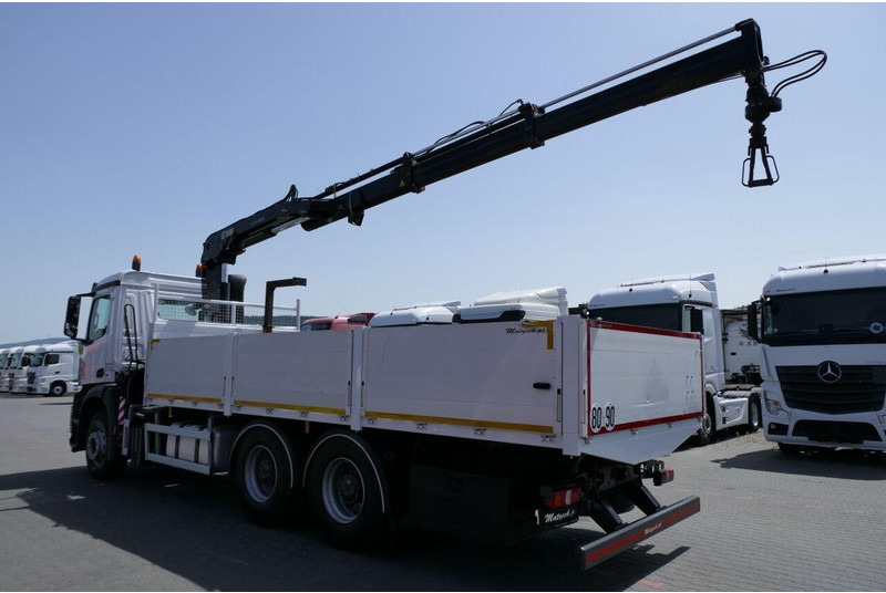 Mercedes-Benz AROCS 2633 - Camion plateau, Camion grue: photos 3 Mercedes-Benz AROCS 2633 - Camion plateau, Camion grue: photos 3
