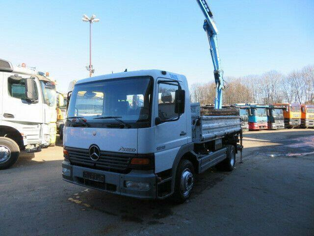 Mercedes-Benz ATEGO 1218 - Camion benne, Camion grue: photos 2 Mercedes-Benz ATEGO 1218 - Camion benne, Camion grue: photos 2