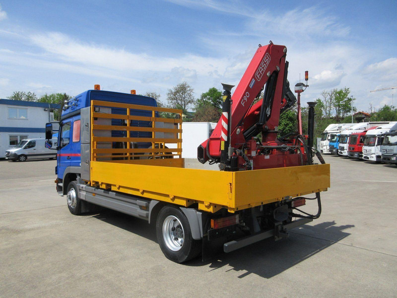 Mercedes-Benz ATEGO 1224 L - Camion plateau, Camion grue: photos 5 Mercedes-Benz ATEGO 1224 L - Camion plateau, Camion grue: photos 5