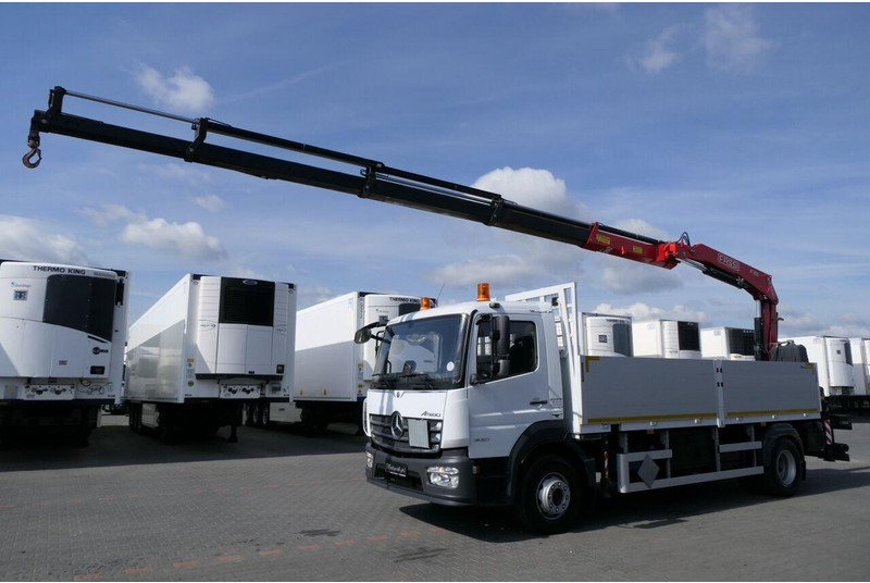 Mercedes-Benz ATEGO 16 30 - Camion plateau, Camion grue: photos 2 Mercedes-Benz ATEGO 16 30 - Camion plateau, Camion grue: photos 2