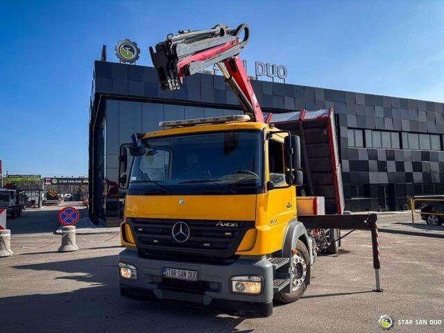 Camion benne, Camion grue Mercedes-Benz AXOR 1824 4x2 HMF 975 HDS Crane Rotator Kipper: photos 7 Camion benne, Camion grue Mercedes-Benz AXOR 1824 4x2 HMF 975 HDS Crane Rotator Kipper: photos 7