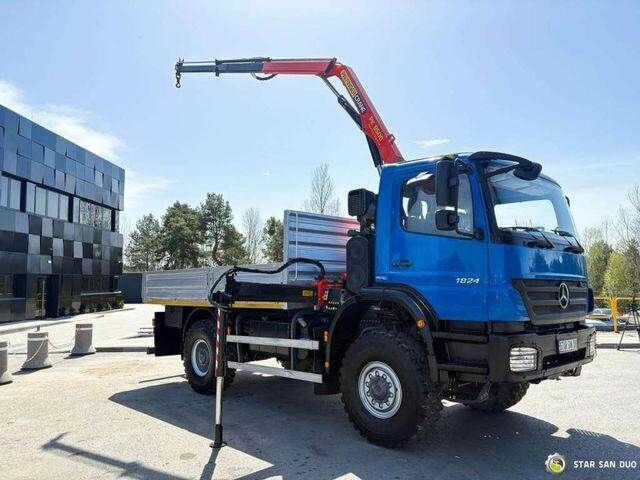Mercedes-Benz AXOR 1824 4x4 PALFINGER PK 8500 Crane Kran - Camion benne, Camion grue: photos 2 Mercedes-Benz AXOR 1824 4x4 PALFINGER PK 8500 Crane Kran - Camion benne, Camion grue: photos 2