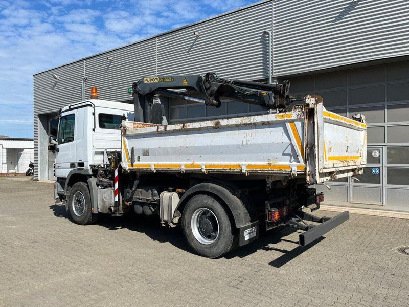 Mercedes-Benz Actros 1841 K 3-Way Meiller Tipper Crane Palfinger PK 13001-KA - Camion benne, Camion grue: photos 4 Mercedes-Benz Actros 1841 K 3-Way Meiller Tipper Crane Palfinger PK 13001-KA - Camion benne, Camion grue: photos 4