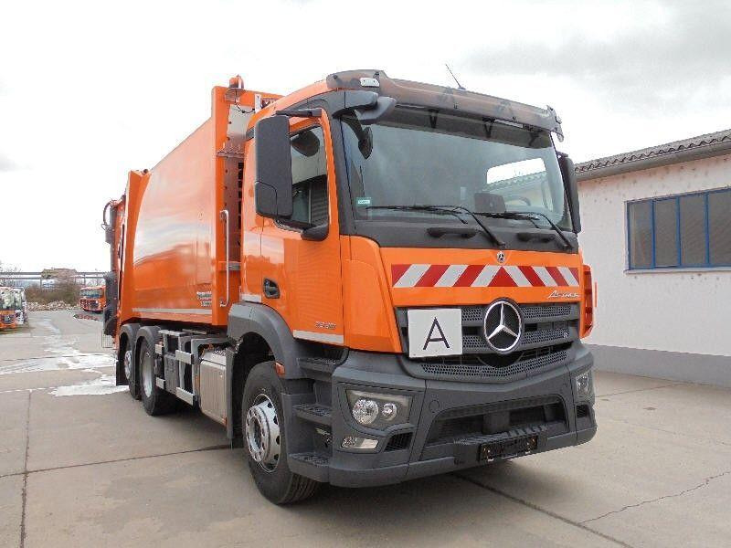 Mercedes-Benz Actros 2536 L 6x2 Garbage truck Faun Variopress 522 - Benne à ordures ménagères: photos 1 Mercedes-Benz Actros 2536 L 6x2 Garbage truck Faun Variopress 522 - Benne à ordures ménagères: photos 1
