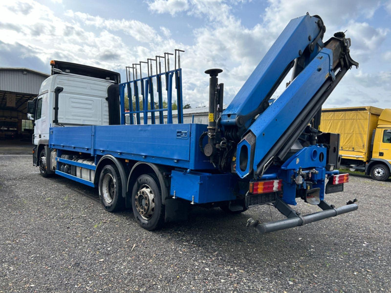 Mercedes-Benz Actros 2544 Glastransporter mit Palfinger Kran - Camion plateau, Camion grue: photos 4 Mercedes-Benz Actros 2544 Glastransporter mit Palfinger Kran - Camion plateau, Camion grue: photos 4