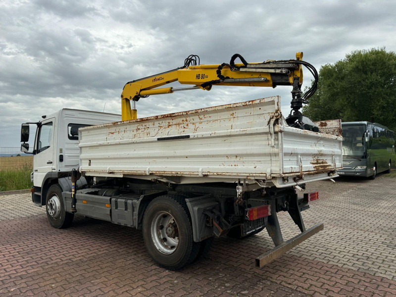 Mercedes-Benz Atego 1218 Meiller Kipper / Kran / Greifer - Camion benne, Camion grue: photos 4 Mercedes-Benz Atego 1218 Meiller Kipper / Kran / Greifer - Camion benne, Camion grue: photos 4