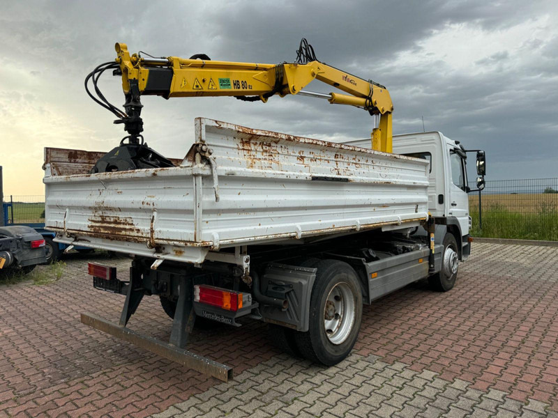 Mercedes-Benz Atego 1218 Meiller Kipper / Kran / Greifer - Camion benne, Camion grue: photos 5 Mercedes-Benz Atego 1218 Meiller Kipper / Kran / Greifer - Camion benne, Camion grue: photos 5