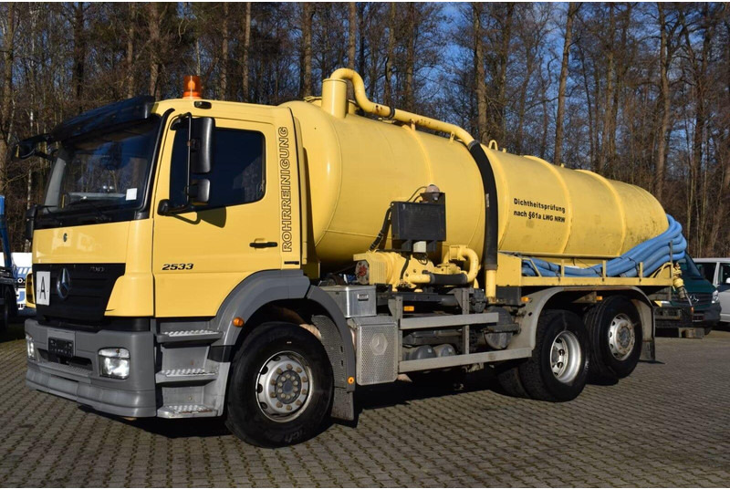 Mercedes-Benz Axor 2533 - Vacuum truck - Camion vidangeur: photos 1 Mercedes-Benz Axor 2533 - Vacuum truck - Camion vidangeur: photos 1