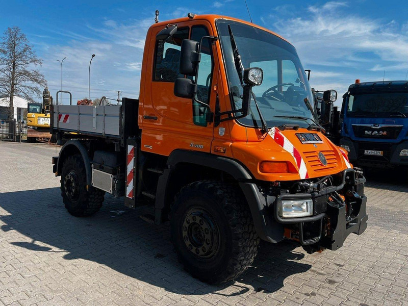 Mercedes-Benz UNIMOG U400 405/12 ZUGMASCHINE/ KIPPER - Tombereau: photos 3 Mercedes-Benz UNIMOG U400 405/12 ZUGMASCHINE/ KIPPER - Tombereau: photos 3