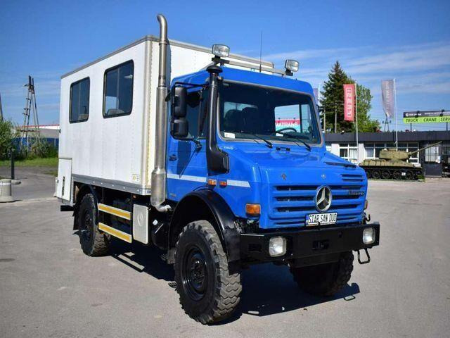 Mercedes-Benz Unimog Mercedes-Benz Unimog U 4000 4x4 Camper Expeditio - Châssis cabine, Camion grue: photos 1 Mercedes-Benz Unimog Mercedes-Benz Unimog U 4000 4x4 Camper Expeditio - Châssis cabine, Camion grue: photos 1