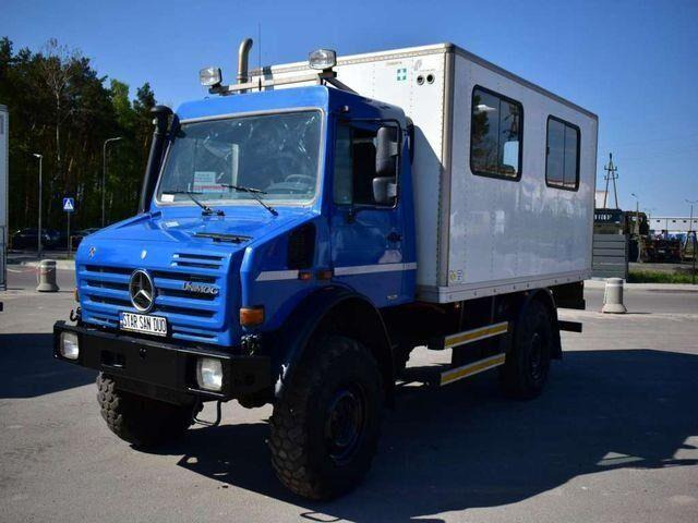 Mercedes-Benz Unimog Mercedes-Benz Unimog U 4000 4x4 Camper Expeditio - Châssis cabine, Camion grue: photos 4 Mercedes-Benz Unimog Mercedes-Benz Unimog U 4000 4x4 Camper Expeditio - Châssis cabine, Camion grue: photos 4