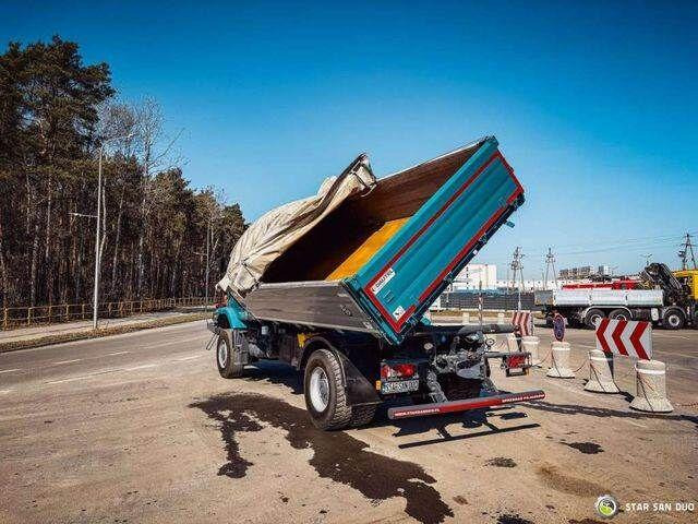 Camion benne, Camion grue Mercedes-Benz Zetros 1833 4x4 Kipper Camper Chassis: photos 10