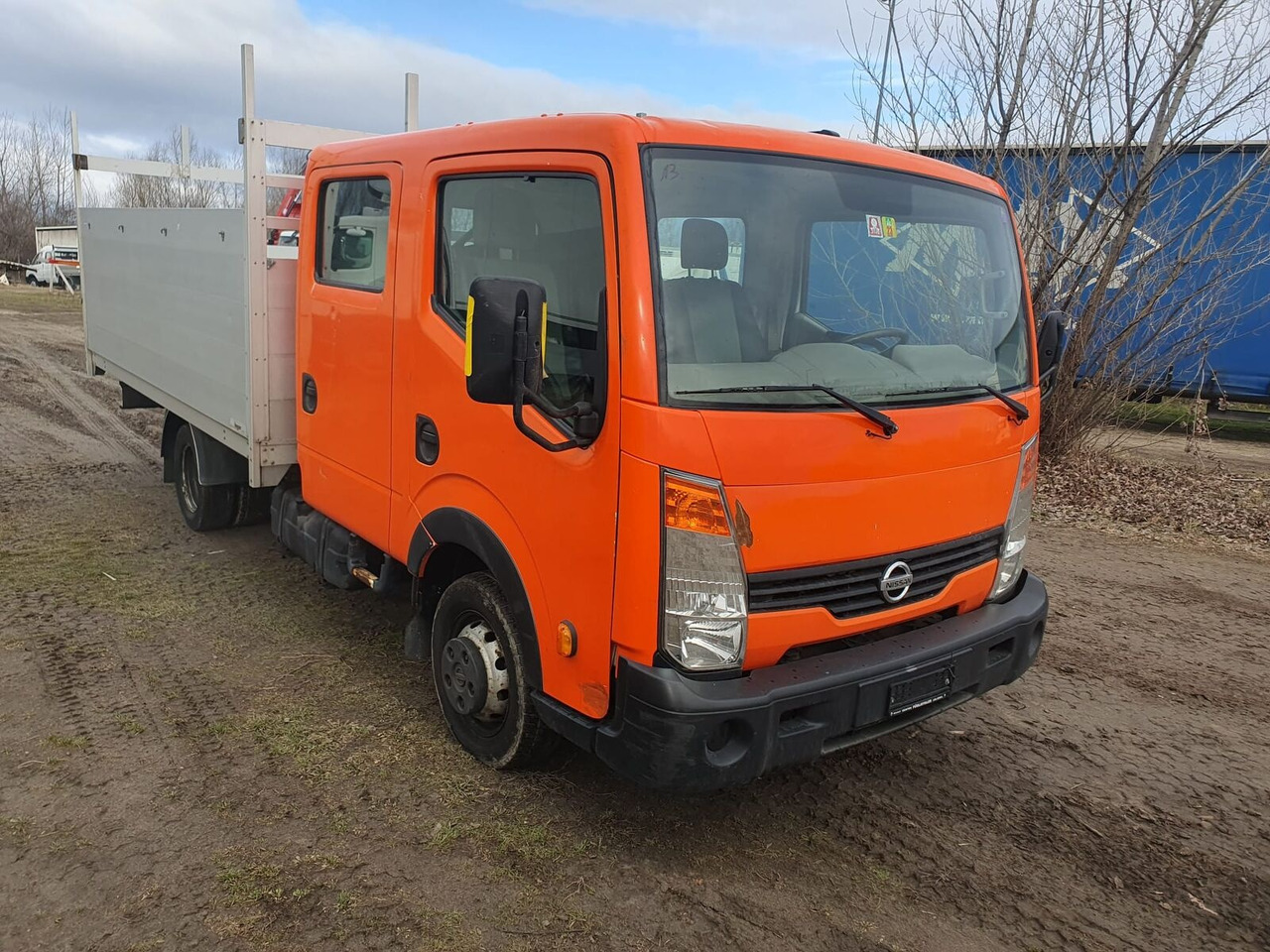 Utilitaire plateau, Utilitaire double cabine Nissan Cabstar 2,5 TDi Pritsche Doka seven seat- 3,5t: photos 1