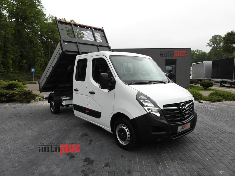 Opel MOVANO PODWÓJNA KABINA DOKA 6 MIEJSC WYWROTKA TEMPOMAT KLIMATYZA - Camion benne: photos 1 Opel MOVANO PODWÓJNA KABINA DOKA 6 MIEJSC WYWROTKA TEMPOMAT KLIMATYZA - Camion benne: photos 1