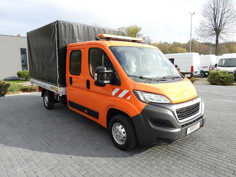 Peugeot BOXER SKRZYNIA PLANDEKA PODWÓJNA KABINA DOKA 7 MIEJSC KLIMATYZAC - Utilitaire rideaux coulissants (PLSC): photos 4 Peugeot BOXER SKRZYNIA PLANDEKA PODWÓJNA KABINA DOKA 7 MIEJSC KLIMATYZAC - Utilitaire rideaux coulissants (PLSC): photos 4