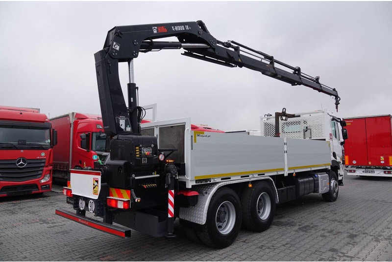 Renault C 380 / 6x4 / SKRZYNIOWY 6,6 m / + HDS HIAB 188 x-hiduo wysów: 1 - Camion plateau, Camion grue: photos 4 Renault C 380 / 6x4 / SKRZYNIOWY 6,6 m / + HDS HIAB 188 x-hiduo wysów: 1 - Camion plateau, Camion grue: photos 4