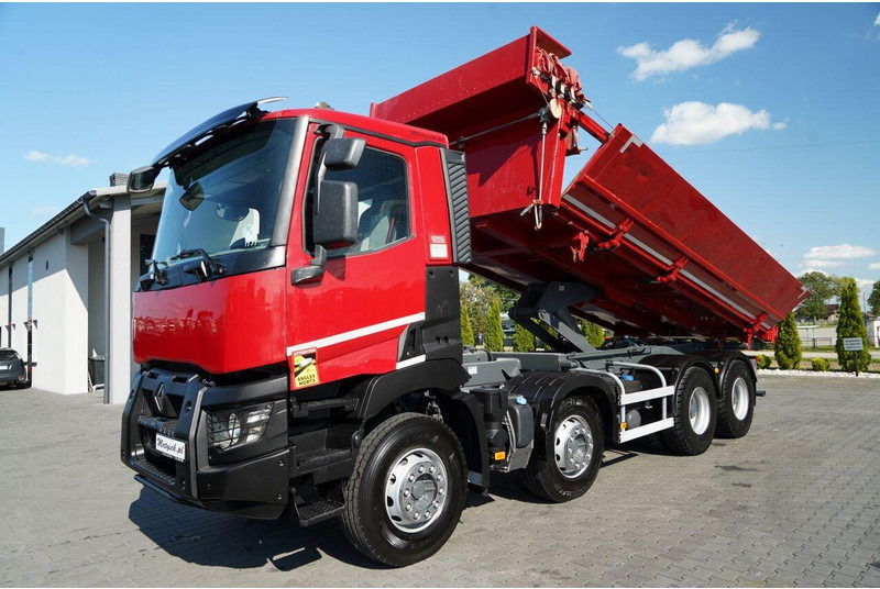 Renault C 430 / 8x4 / WYWROTKA DWUSTRONNA - 6M / HYDROBURTA / KLAPODRZW - Camion benne: photos 2 Renault C 430 / 8x4 / WYWROTKA DWUSTRONNA - 6M / HYDROBURTA / KLAPODRZW - Camion benne: photos 2