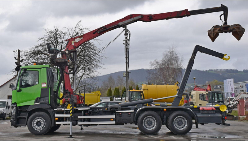 Renault C430* ABROLLKIPPER *LIV 170Z 78 * 6x4 - Camion ampliroll, Camion grue: photos 5 Renault C430* ABROLLKIPPER *LIV 170Z 78 * 6x4 - Camion ampliroll, Camion grue: photos 5