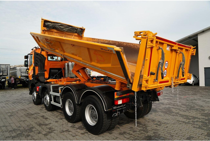 Renault K 480 / 8x4 / WYWROTKA DWUSTRONNA / HYDROBURTA / KLAPODRZWI / S - Camion benne: photos 4 Renault K 480 / 8x4 / WYWROTKA DWUSTRONNA / HYDROBURTA / KLAPODRZWI / S - Camion benne: photos 4