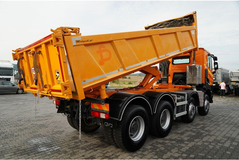 Renault K 480 / 8x4 / WYWROTKA DWUSTRONNA / HYDROBURTA / KLAPODRZWI / S - Camion benne: photos 5 Renault K 480 / 8x4 / WYWROTKA DWUSTRONNA / HYDROBURTA / KLAPODRZWI / S - Camion benne: photos 5