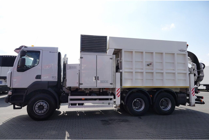 Renault KERAX 450 / 6x4 / MTS SAUGBAGGER 3A11T /ASENIZACYJNY / ŁADOWARKA - Camion vidangeur: photos 4 Renault KERAX 450 / 6x4 / MTS SAUGBAGGER 3A11T /ASENIZACYJNY / ŁADOWARKA - Camion vidangeur: photos 4