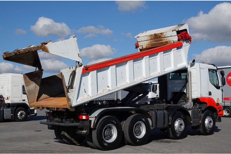 Renault KERAX 480 / 8x4 / WYWROTKA / HYDROBURTA / HYDROKLAPA / BORDMATIC - Camion benne: photos 3 Renault KERAX 480 / 8x4 / WYWROTKA / HYDROBURTA / HYDROKLAPA / BORDMATIC - Camion benne: photos 3