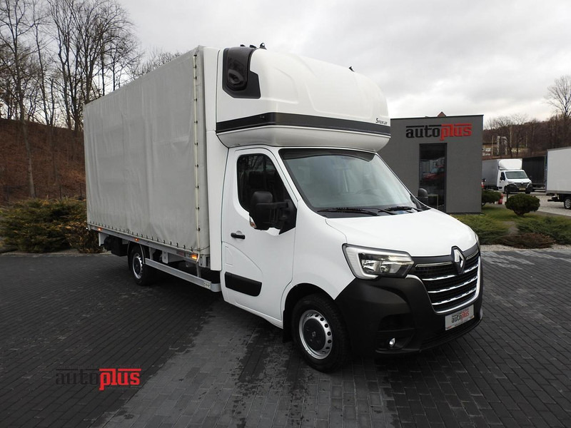 Renault MASTER PLANDEKA 10 PALET WEBASTO TEMPOMAT KLIMATYZACJA LEDY PNEU - Utilitaire rideaux coulissants (PLSC): photos 1 Renault MASTER PLANDEKA 10 PALET WEBASTO TEMPOMAT KLIMATYZACJA LEDY PNEU - Utilitaire rideaux coulissants (PLSC): photos 1