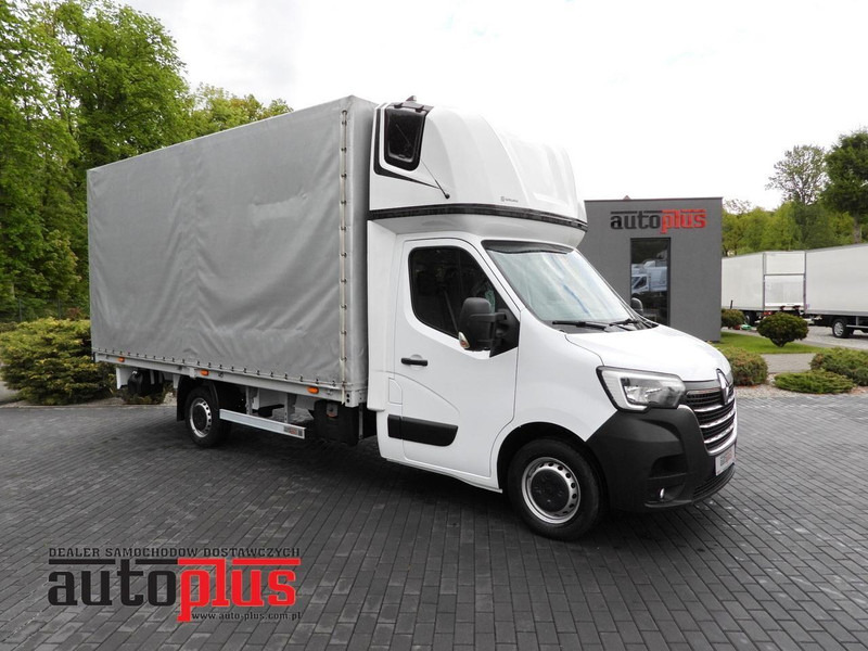 Renault MASTER  PLANDEKA 10 PALET WEBASTO TEMPOMAT LEDY PNEUMATYKA KLIMA - Utilitaire rideaux coulissants (PLSC): photos 1 Renault MASTER  PLANDEKA 10 PALET WEBASTO TEMPOMAT LEDY PNEUMATYKA KLIMA - Utilitaire rideaux coulissants (PLSC): photos 1