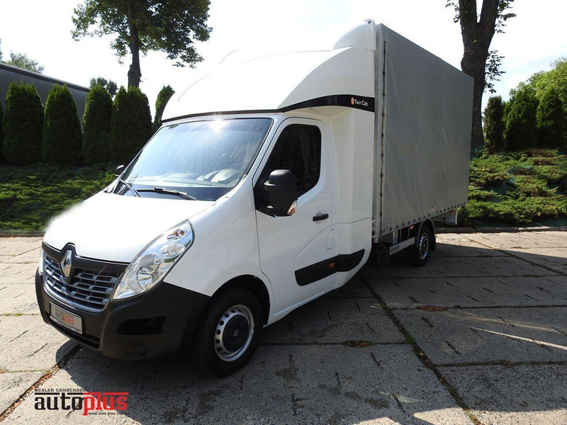 Renault MASTER PLANDEKA 8 PALET WEBASTO KLIMATYZACJA TEMPOMAT PNEUMATYKA - Camion fourgon: photos 1 Renault MASTER PLANDEKA 8 PALET WEBASTO KLIMATYZACJA TEMPOMAT PNEUMATYKA - Camion fourgon: photos 1